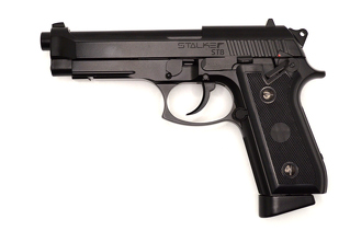 Пневматический пистолет STALKER STB (Beretta 92) Blow Back, стрельба очередью, металл 4,5мм