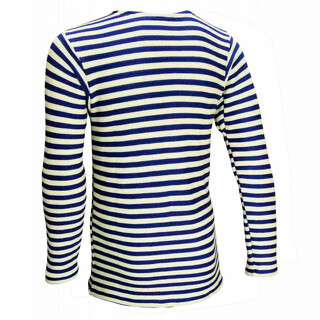 Тельняшка синяя, дв.вязка, х/б, р.50 (Оригинал ГОСТ РФ)