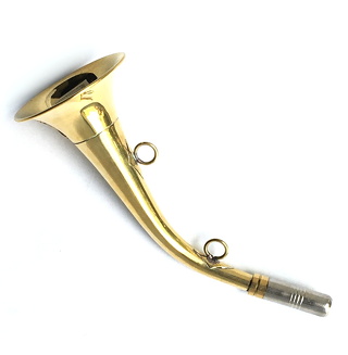 Горн охотничий 24см (латунь), круглый